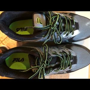 FILA Brand new men’s size 10 tennis shoes.